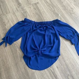 Off the shoulder blouse